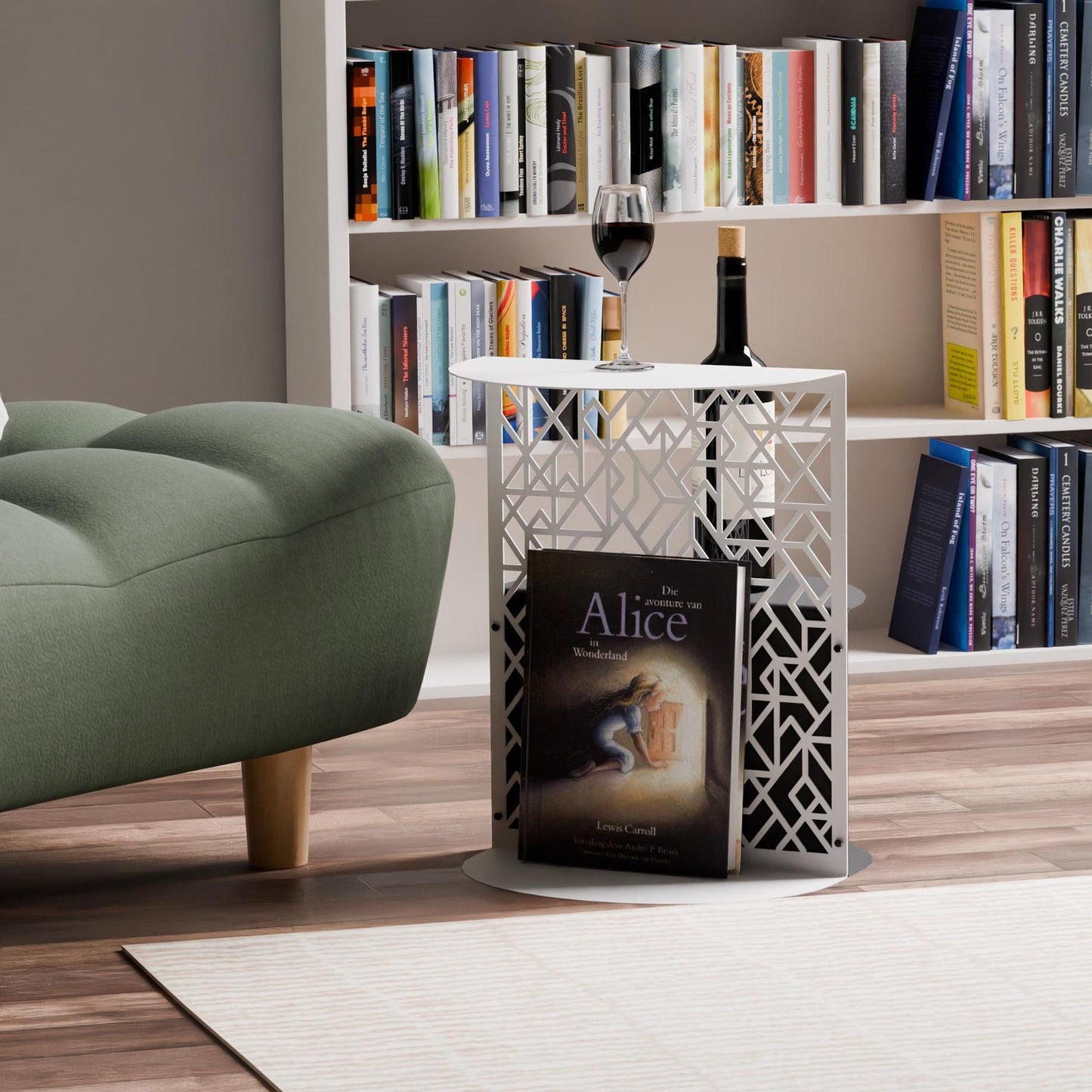 Modern Home Office Coffee  Metal Table Model