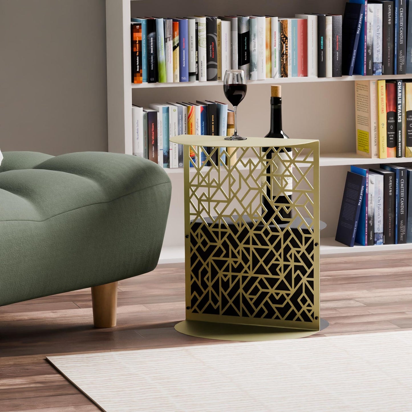 Modern Home Office Coffee  Metal Table Model