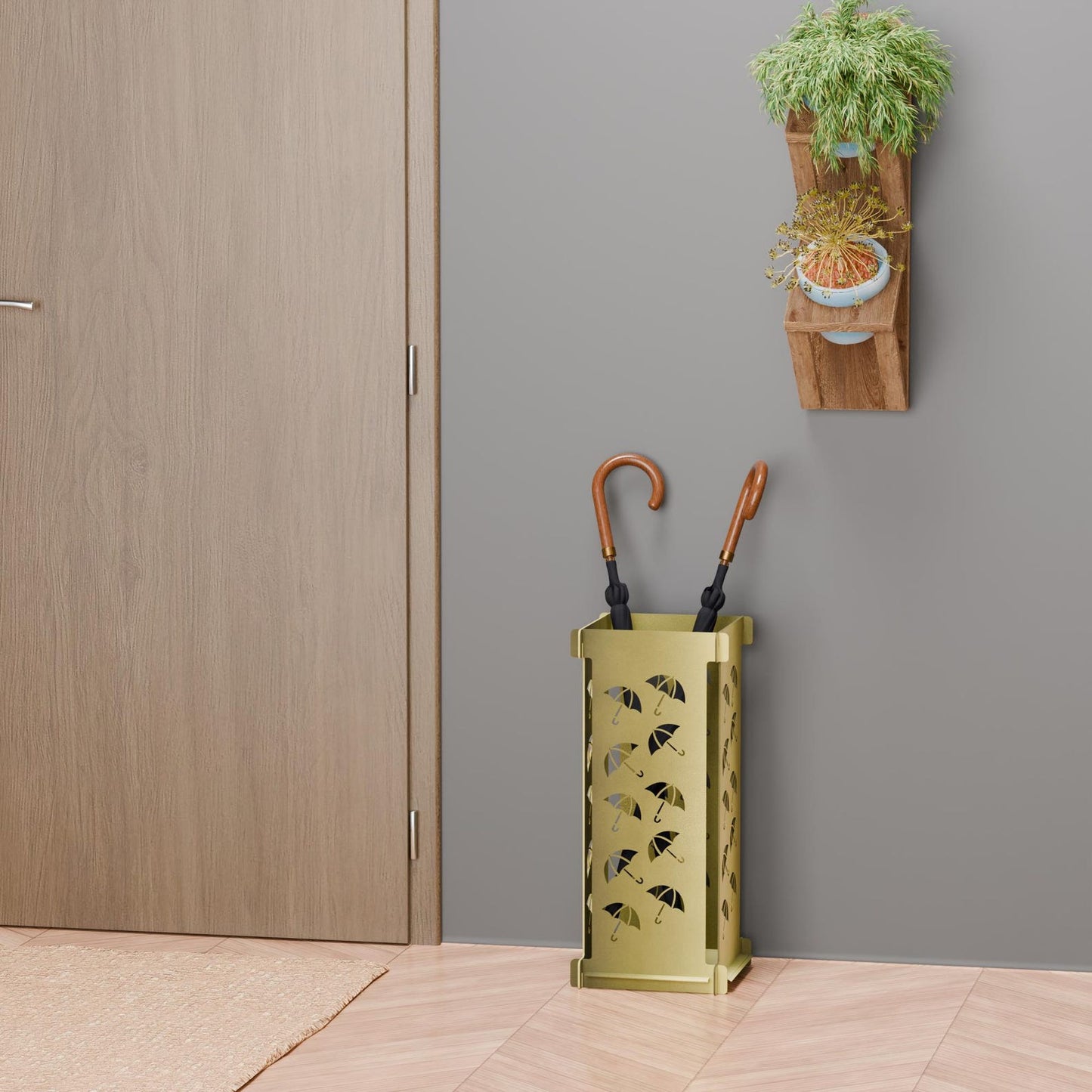 Functional Umbrella Metal Stand