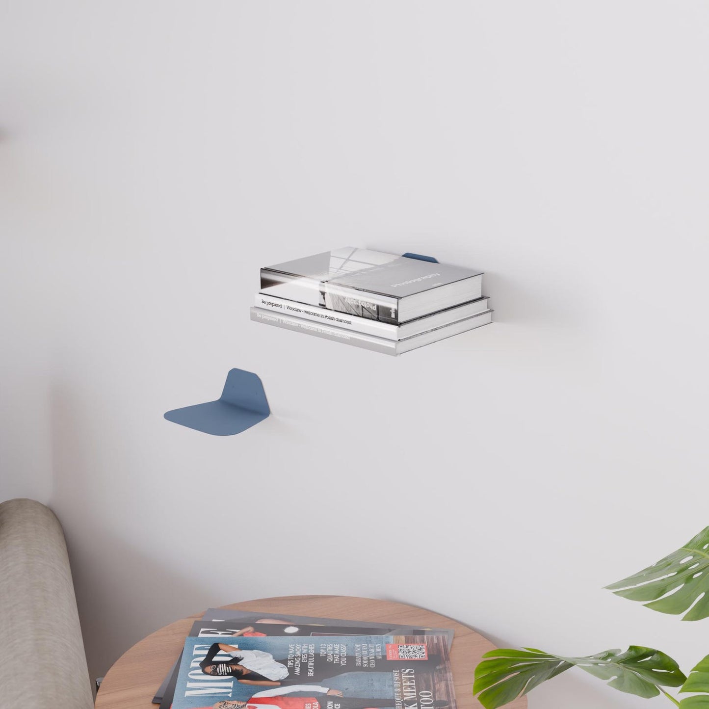 Home Storage Organizer Metal Shelf
