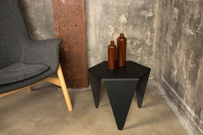 HexEdge - Metal Side Table