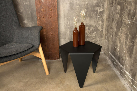 HexEdge - Metal Side Table