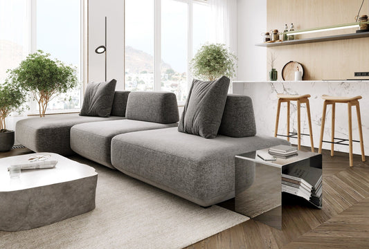 Folded Edge – Polished Stainless Steel Table