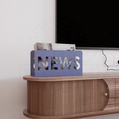 Newspaper and Magazine Rack for Wall