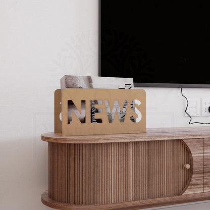 Newspaper and Magazine Rack for Wall