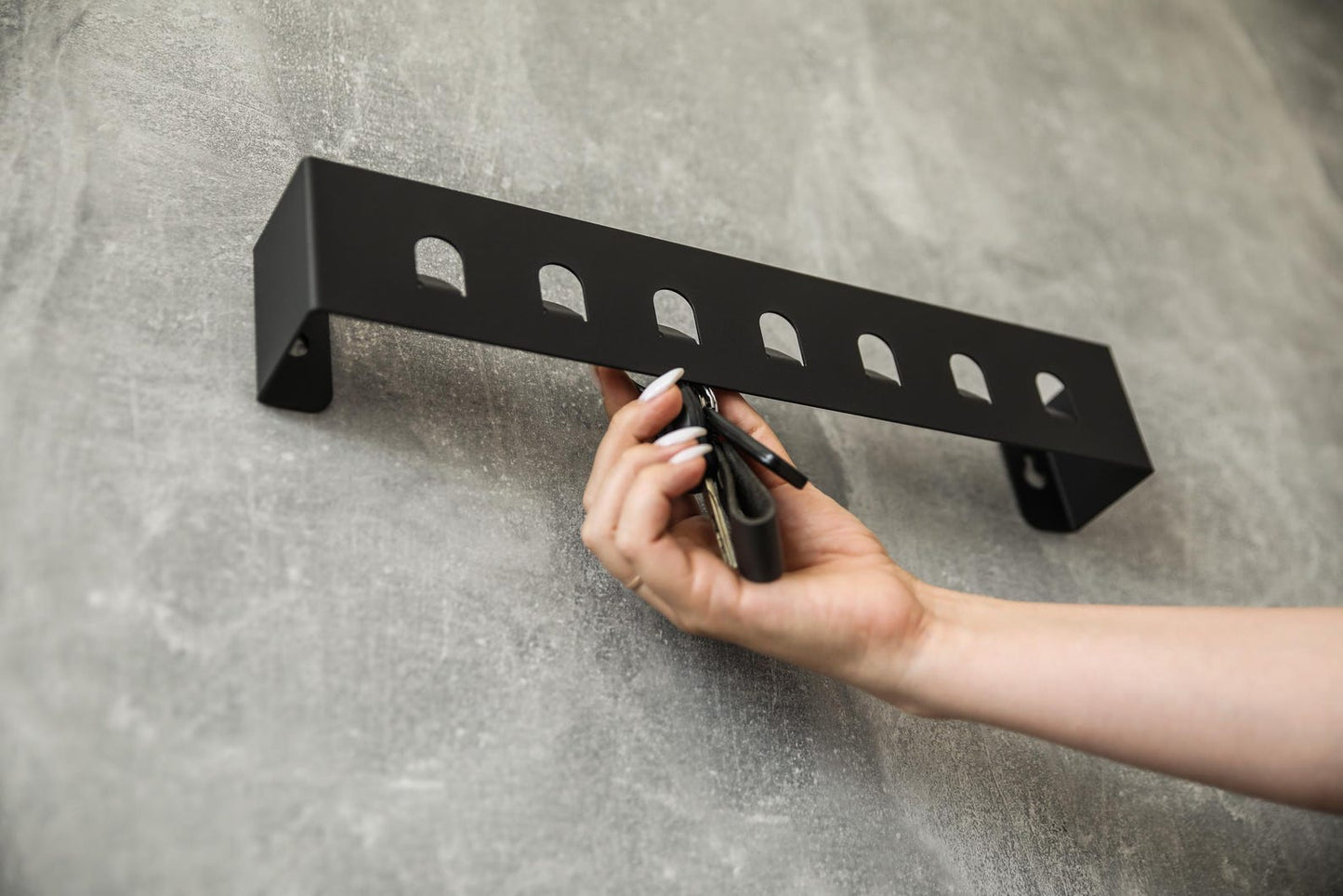 Metal Key Holder | Key holder for wall | Key hook for entryway organization
