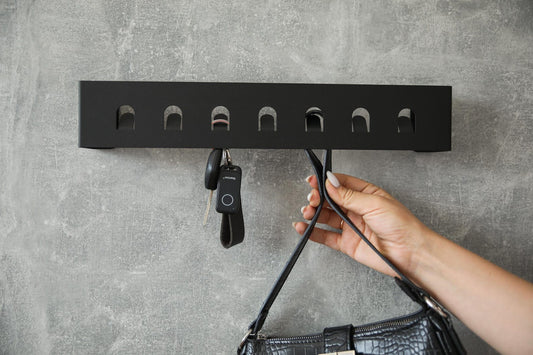 Metal Key Holder | Key holder for wall | Key hook for entryway organization