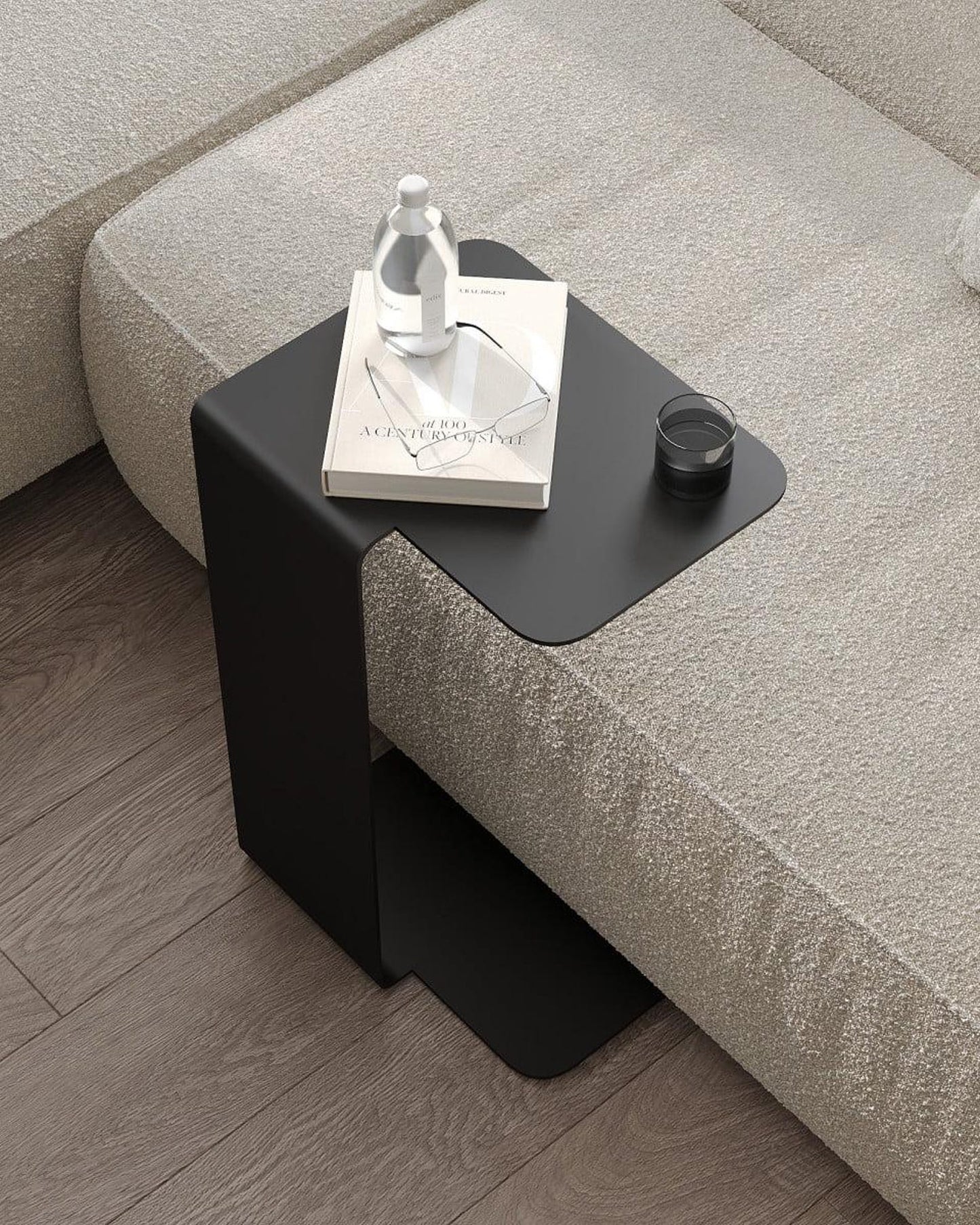 Onyx Bend Metal Coffee Table