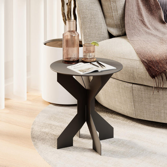 Round Metal Coffee Table