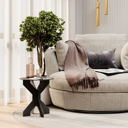 Round Metal Coffee Table