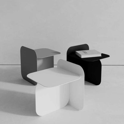 Modern Square Metal Coffee Table