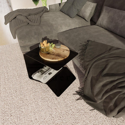 Double Sided Modern Metal Coffee Table