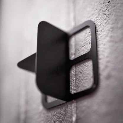 Metal Wall Decor Floating Book Shelf