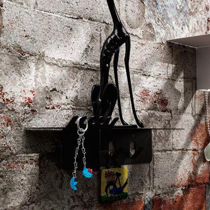 Metal Key Hook for Wall Entryway Organizer Floating Shelves Modern Wall