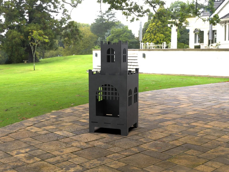 Castle Metal Fire Pit