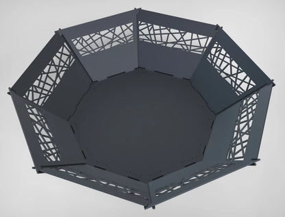 Octagon V1 Metal Fire Pit