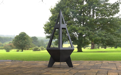 Pyramid Peak Metal Fire Pit