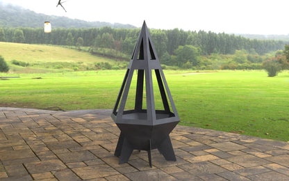 Pyramid Peak Metal Fire Pit