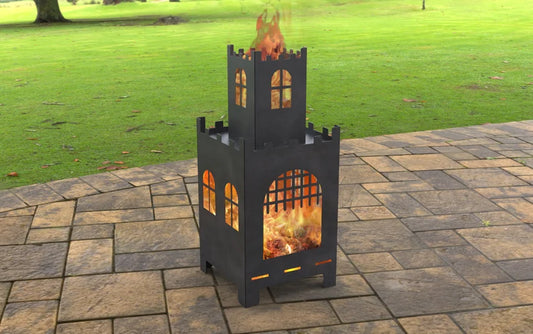 Castle Metal Fire Pit