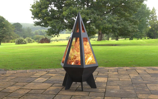 Pyramid Peak Metal Fire Pit
