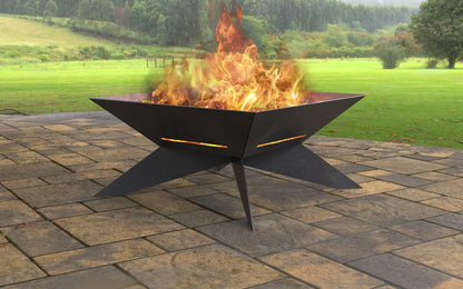 Blaze Square Metal Fire Pit