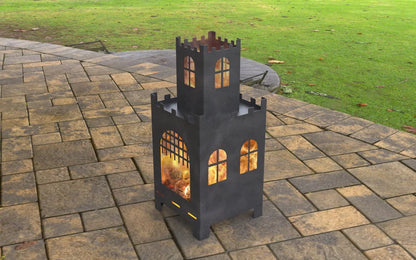 Castle Metal Fire Pit