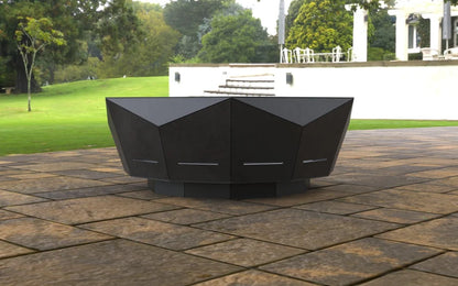 GeoGlow Metal Fire Bowl