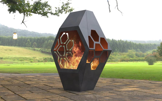 Beehive Metal Fire Pit