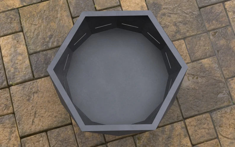 GeoGlow Metal Fire Bowl
