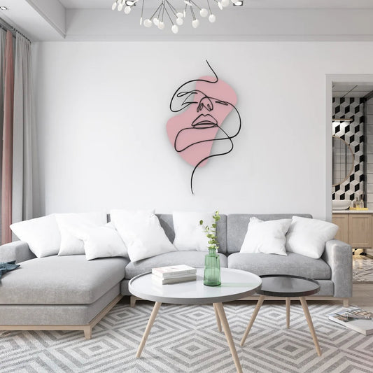Women Metal Wall Art