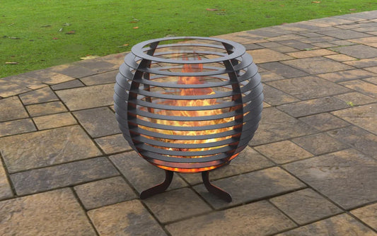 Sphere Ball Metal Fire Pit