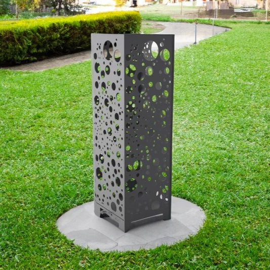 Bubbles Metal Fire Pit