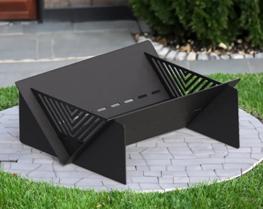 Fire Pit Quadro Line Metal Fire Pit
