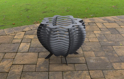 Segmental Octahedral Metal Fire Pit