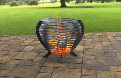 Segmental Octahedral Metal Fire Pit