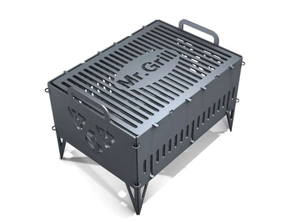 Mr. Grill Metal Fire Pit + BBQ Grill