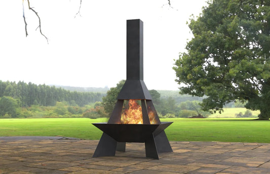 Titan Pyramid Metal Fire Pit