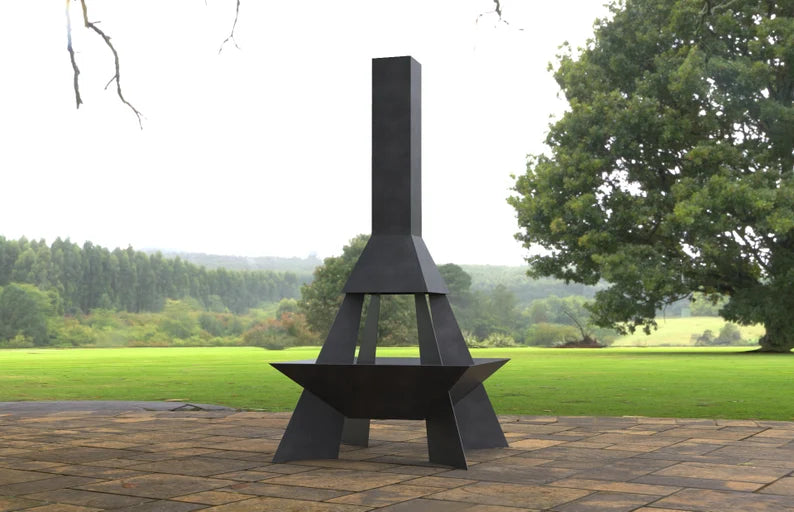 Titan Pyramid Metal Fire Pit