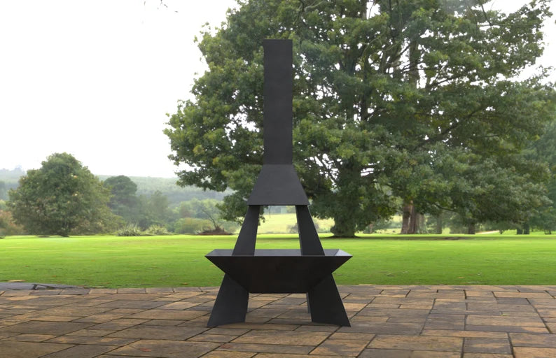 Titan Pyramid Metal Fire Pit