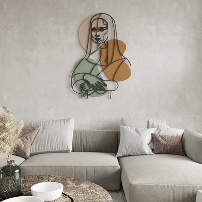 Mona Lisa Metal Wall Art