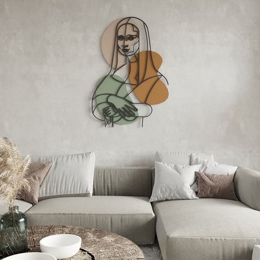Mona Lisa Metal Wall Art