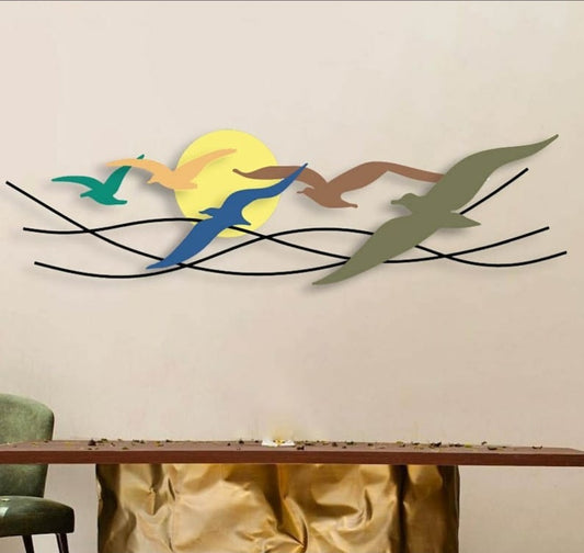 Birds Metal Wall Art