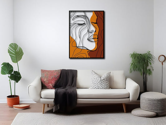 Emotions Metal Wall Art