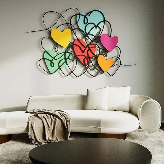 Heart Metal Wall Art