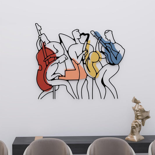 Boys Band Metal Wall Art
