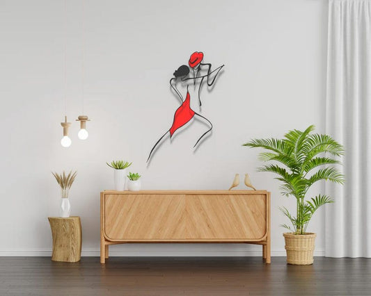 Dance With Me Metal Wall Art