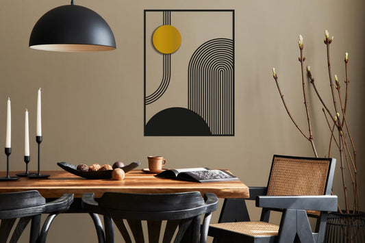 Hills Metal Wall Art