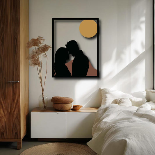 Lovers Metal Wall Art