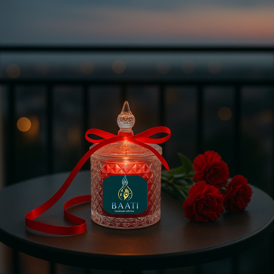 Colorful Pearl-Decorated Jar Candles –  Glass jar Candles for Home & Festive Décor available in many colors