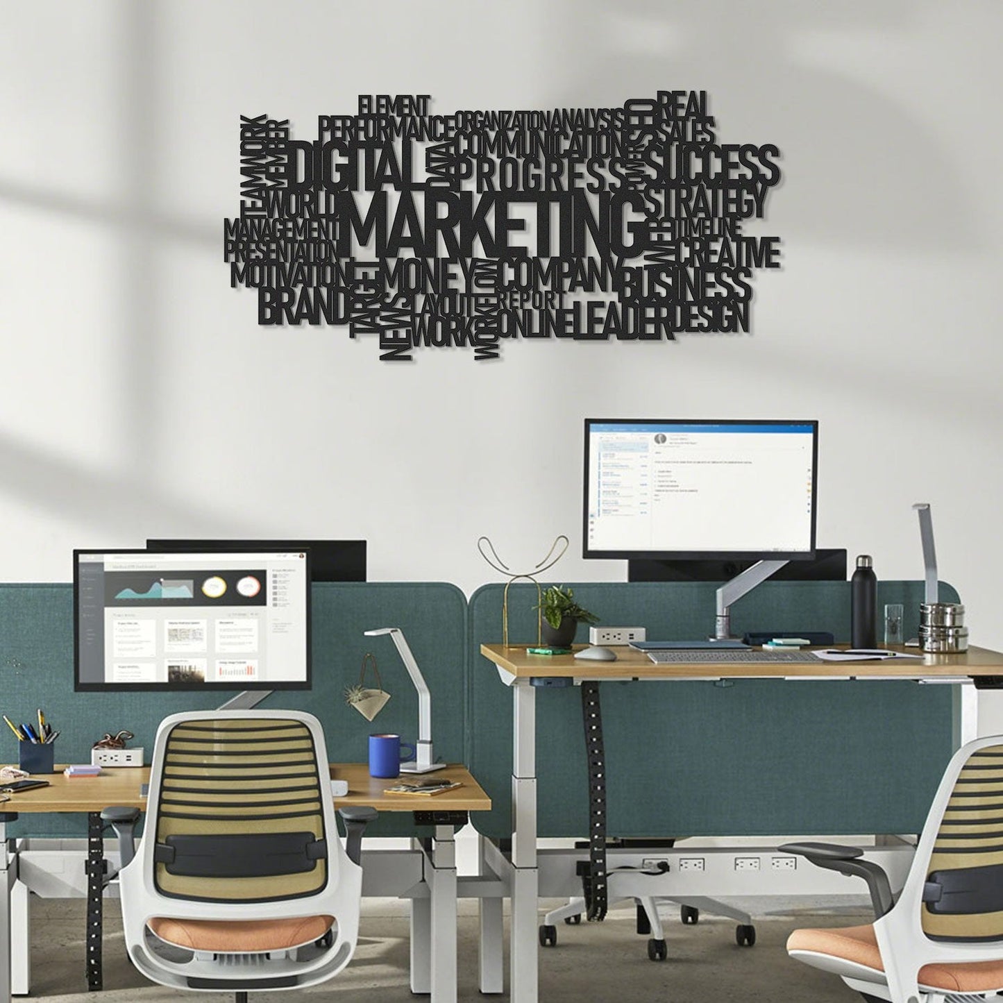 Marketing Metal Wall Art